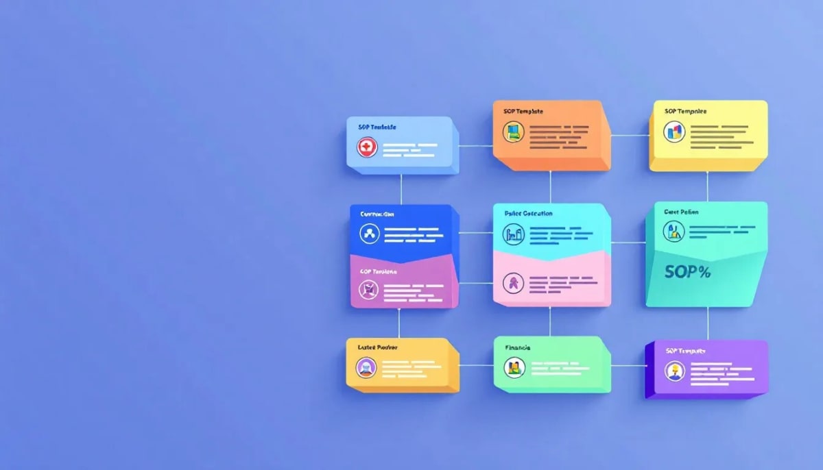 Choosing the right SOP template for specific needs.