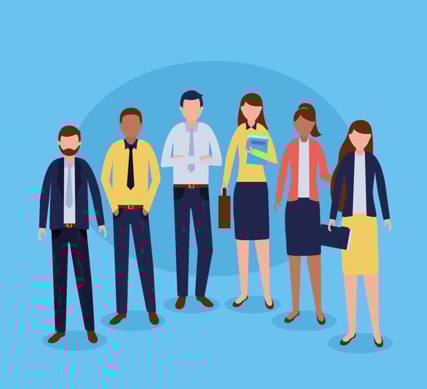 Business people group stock illustration