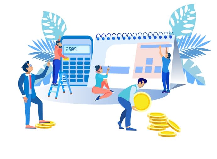 Illustration External and Internal Efficiency