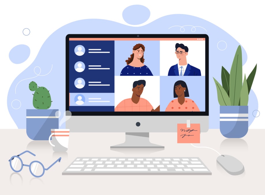 modern remote work setup, raising the question of whether these tools alone are sufficient for effective communication and productivity.