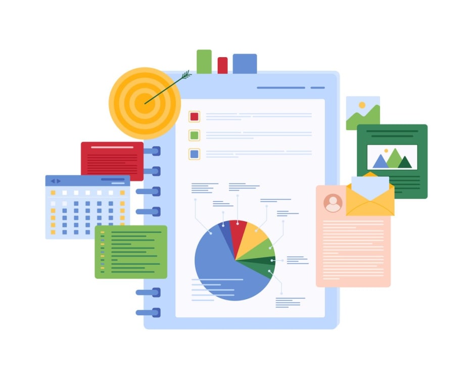 task tracking concept, emphasizing organization and productivity