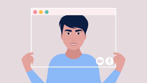 Preview image for post: The Secret to Feeling Confident and Making Eye Contact on Video