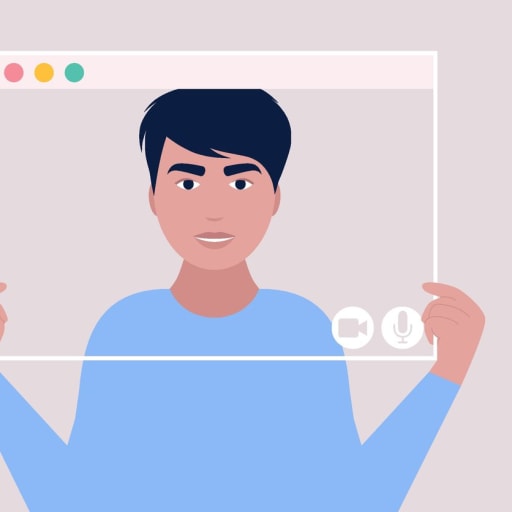 Preview image for post: The Secret to Feeling Confident and Making Eye Contact on Video