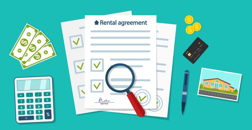 Rental agreement to apartment
