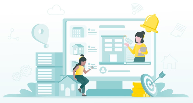 Searching for houses, condominiums in the real estate market