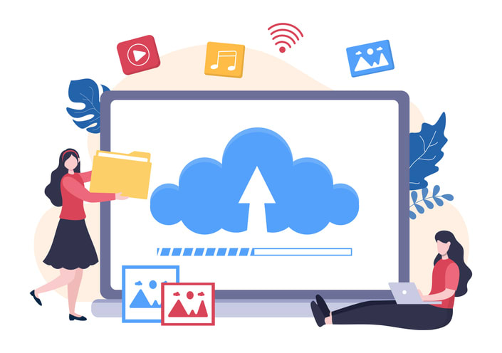 Upload Image Background of Online Devices Information